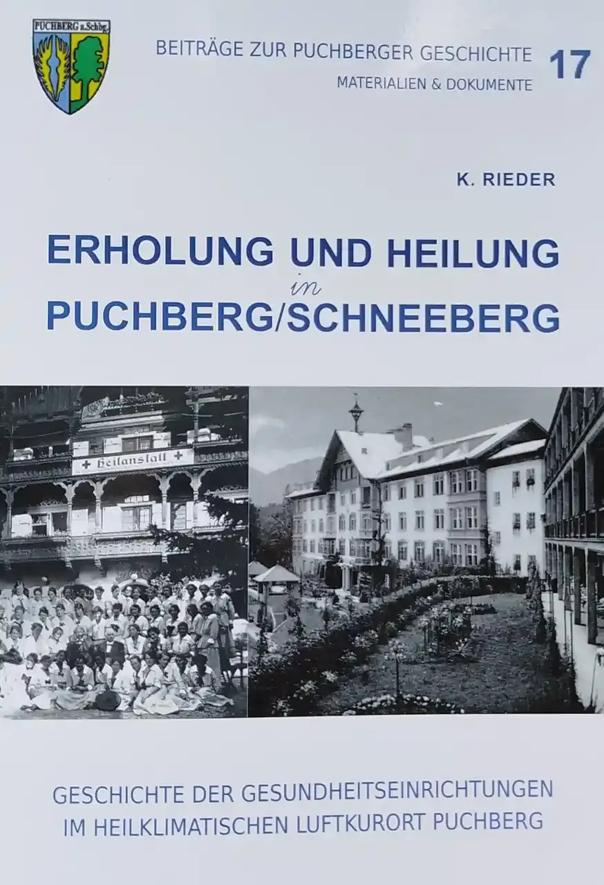 Originalplakat: Die Puchberger Heil- und Kuranstalten