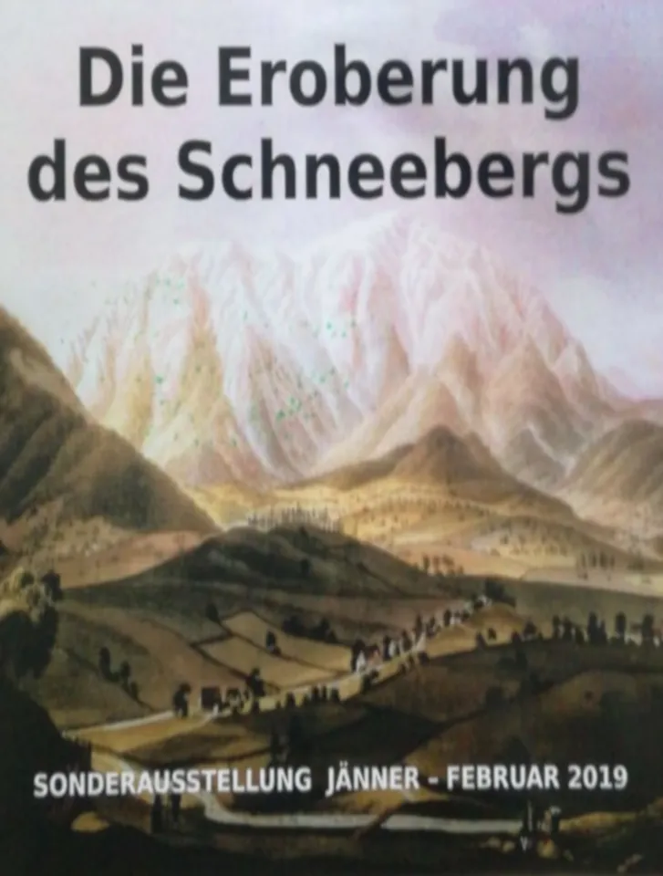 Originalplakat: Eroberung des Schneebergs