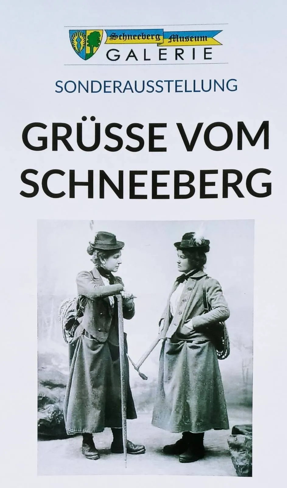 Originalplakat: Grüße vom Schneeberg