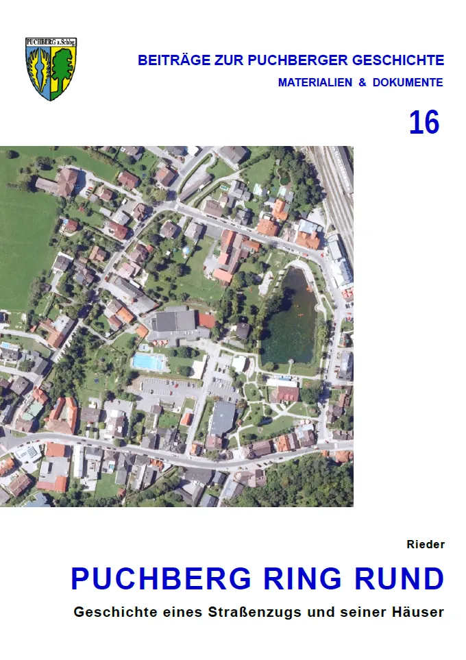 Originalplakat: Puchberg Ring-Rund: Geschichte eines Straßenzuges und seiner Häuser