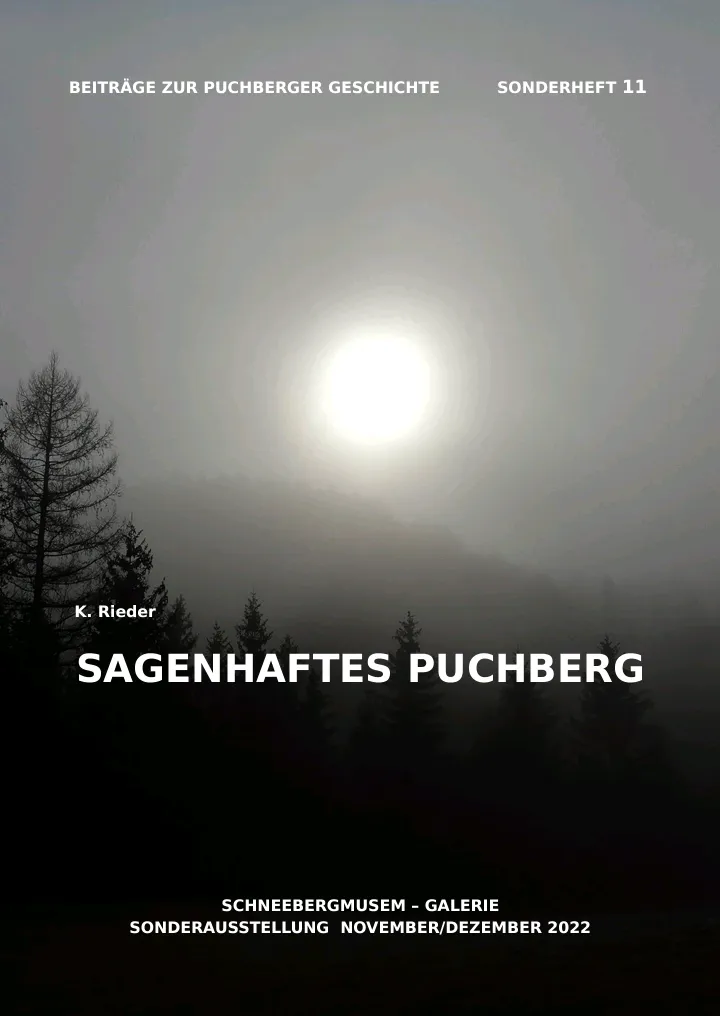 Originalplakat: Sagenhaftes Puchberg